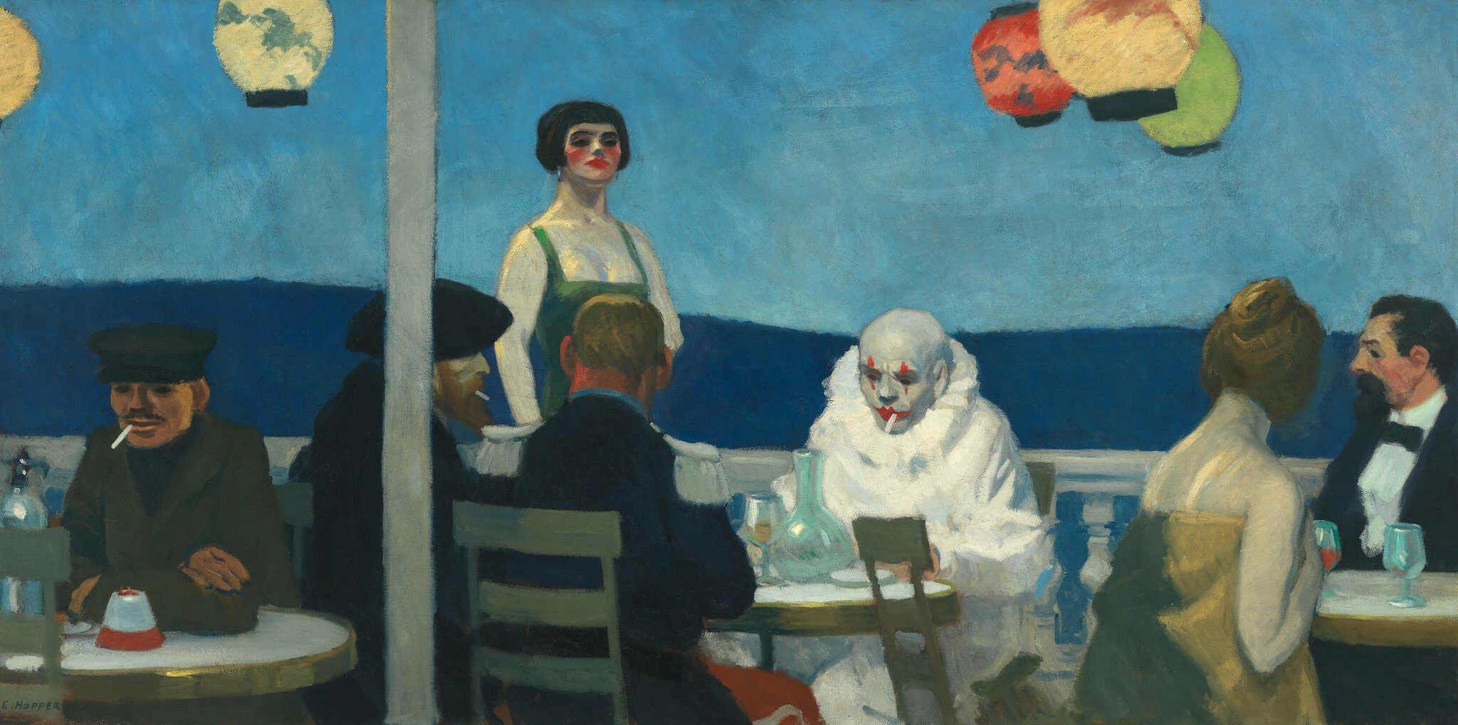 Soir Bleu, 1914 by Edward Hopper